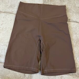 Vitality (Balance Athletica) Taupe/Brown Biker Shorts 🤎 Size S
